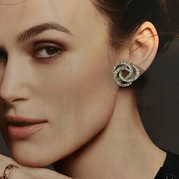 New! 14k Gold and Sterling Silver Earrings - Picture 1 of 4